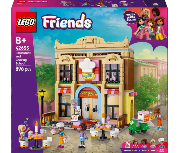 LEGO Friends 42655 Restauracja i szkoła gotowania - 1284101 - zdjęcie